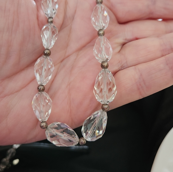 SWAROVSKI Graduated Faceted Beaded Necklace - Picture 3 of 3